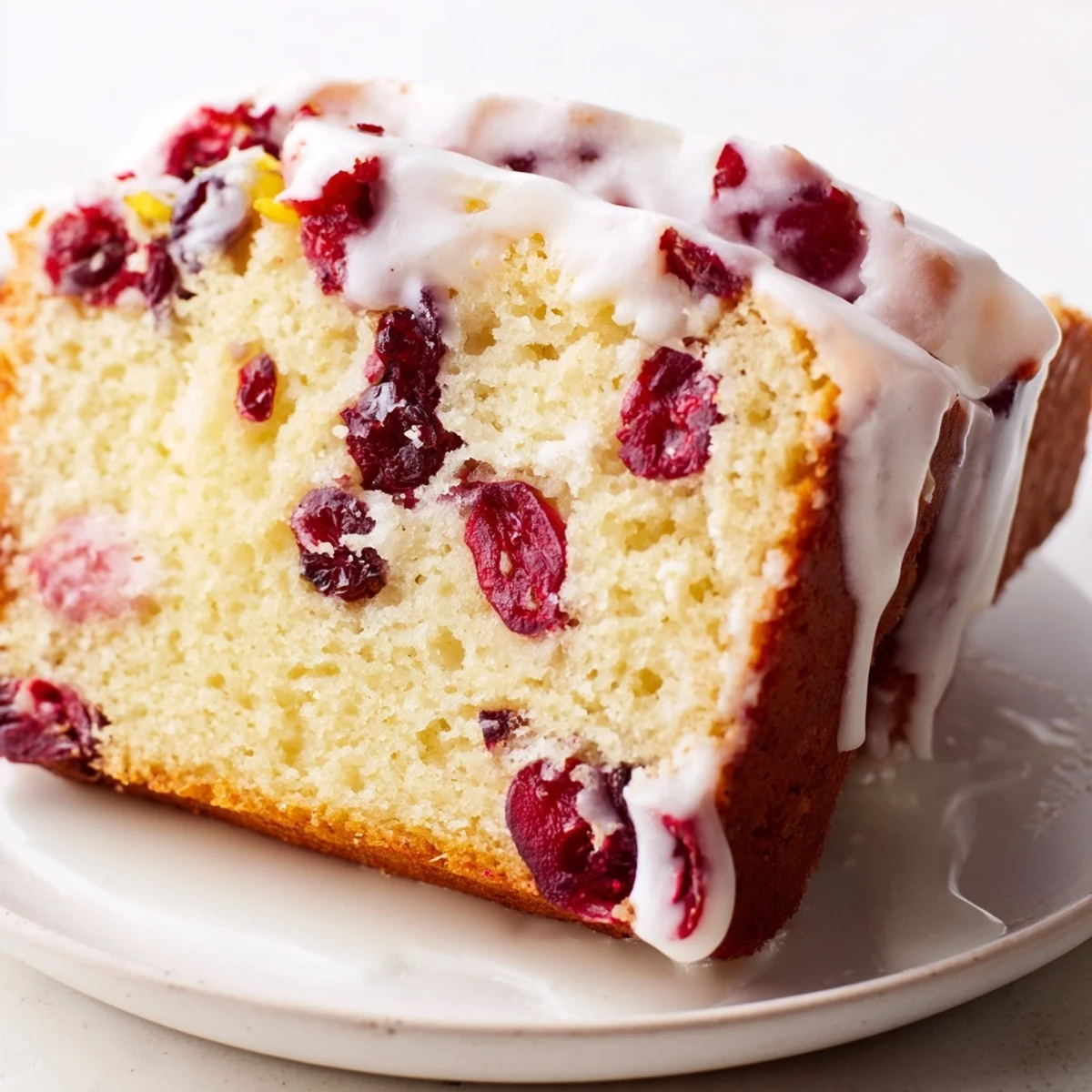 Golden brown Cranberry Orange Loaf cooling on a wire rack, ready for slicing into breakfast treats.